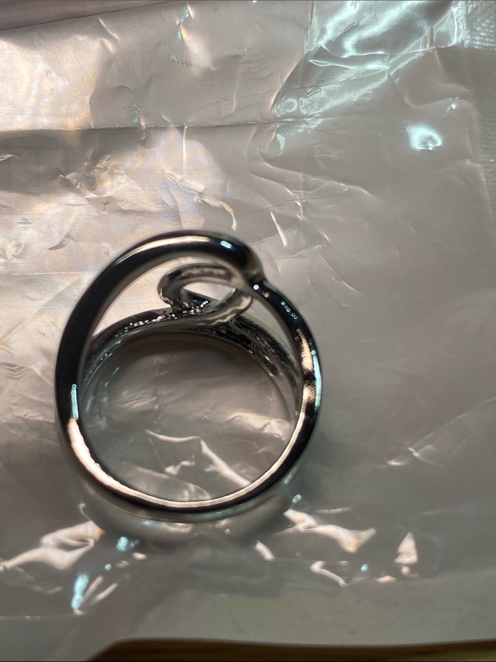 Women's Silver and Peach Flower Fashion Rings - Multi-Pack - Picture 10 of 10